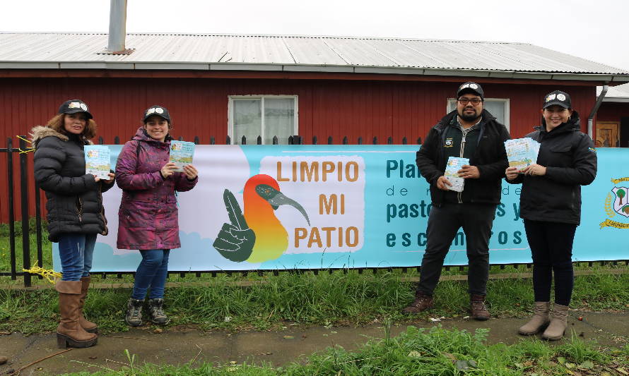 Vuelve "Limpio Mi Patio" para retirar pasto, ramas y escombros en sector sur de Paillaco