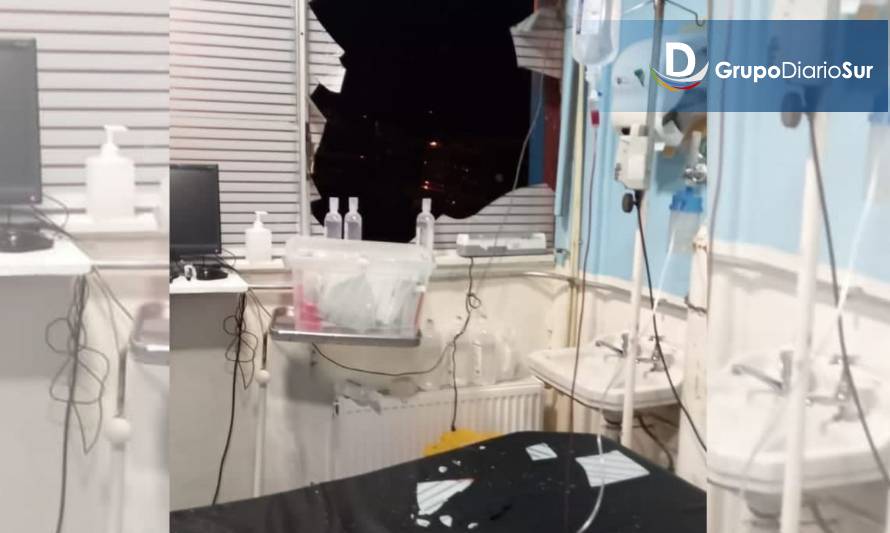 Servicio de Salud se pronuncia por riña y daños a hospital de Los Lagos
