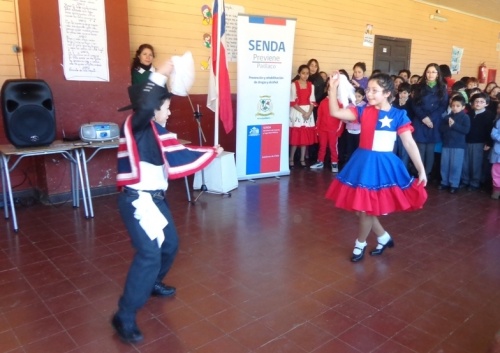 Programa Chile Previene llega a Escuela Nueva Aurora de Paillaco