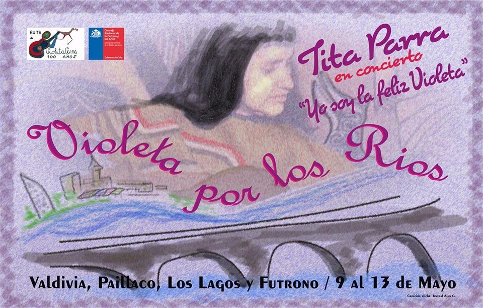 Cantautora nacional Tita Parra ofrecerá conciertos gratuitos en La Luma y Santa Rosa 
