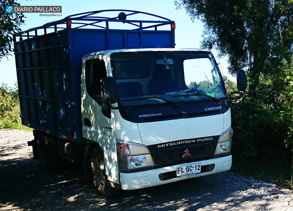 Acopio Unión Chile busca camión hurtado el 23 de diciembre