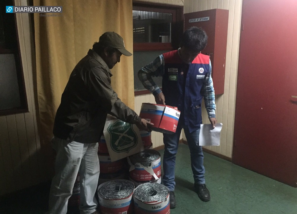 SIP de Paillaco detuvo a delincuentes que huían tras cometer hurto en Sodimac de Valdivia