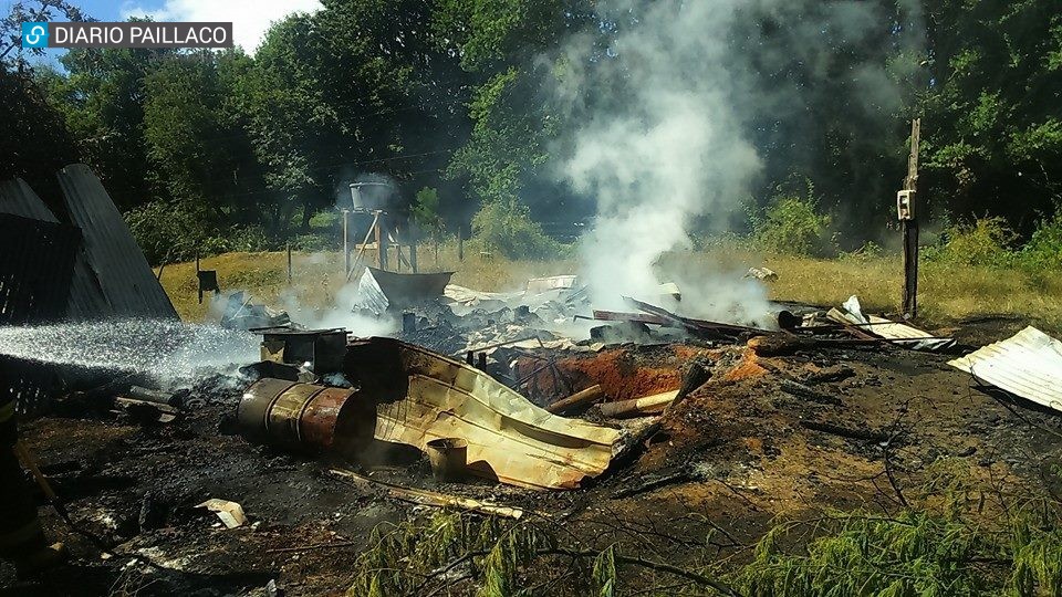  Incendio consumió una vivienda en La Plata