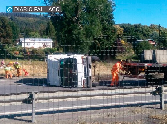 Accidente provoca congestión en ruta 5 entre Reumén y Paillaco