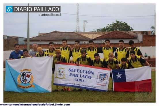 Notable participación de Sub17 de Paillaco que avanzó a semifinales en torneo brasileño