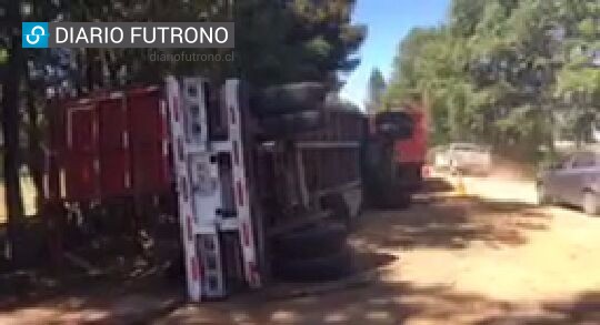 Dos lesionados y animales muertos tras volcamiento de camión entre Puerto Nuevo y La Unión