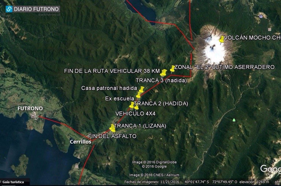 Detalles desconocidos de cómo el Estado rescató el acceso al volcán Mocho Choshuenco