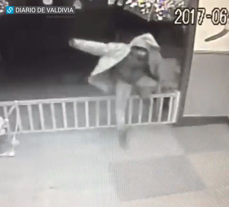 Valdivia: Asustadizo ladrón salió corriendo cuando se activó alarma en jardín infantil
