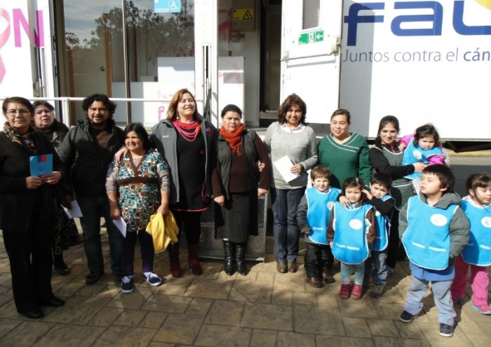 Mamógrafo móvil atendió gratis a 60 mujeres de Paillaco