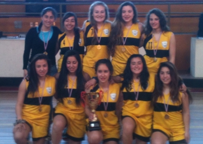 Selección de básquetbol femenina sub 16 de Paillaco se corona campeona nacional