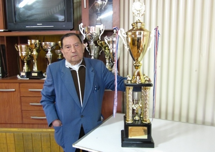 Fundador de la Asociación de Rayuela de Paillaco donó trofeo para hacer trascender su nombre en el tiempo