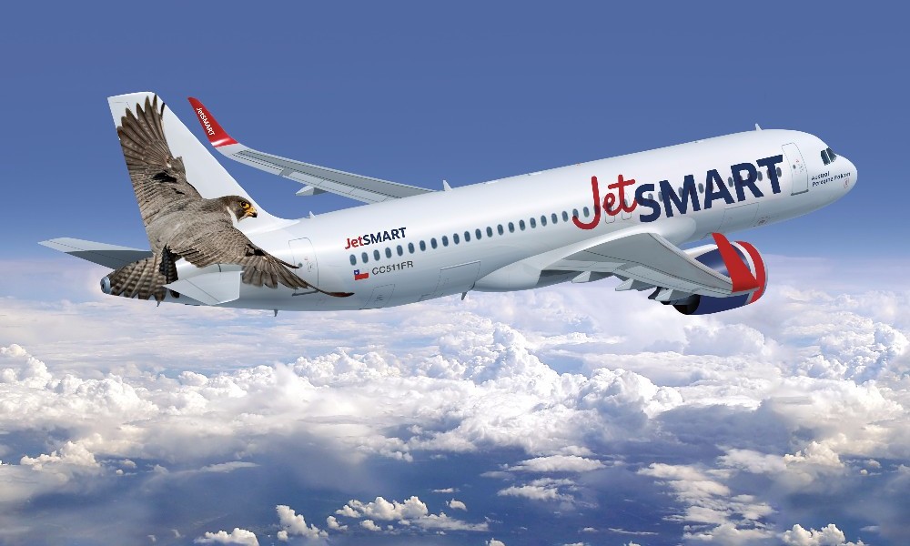 JetSMART anuncia nueva ruta Santiago - Valdivia con precios desde los $7.000