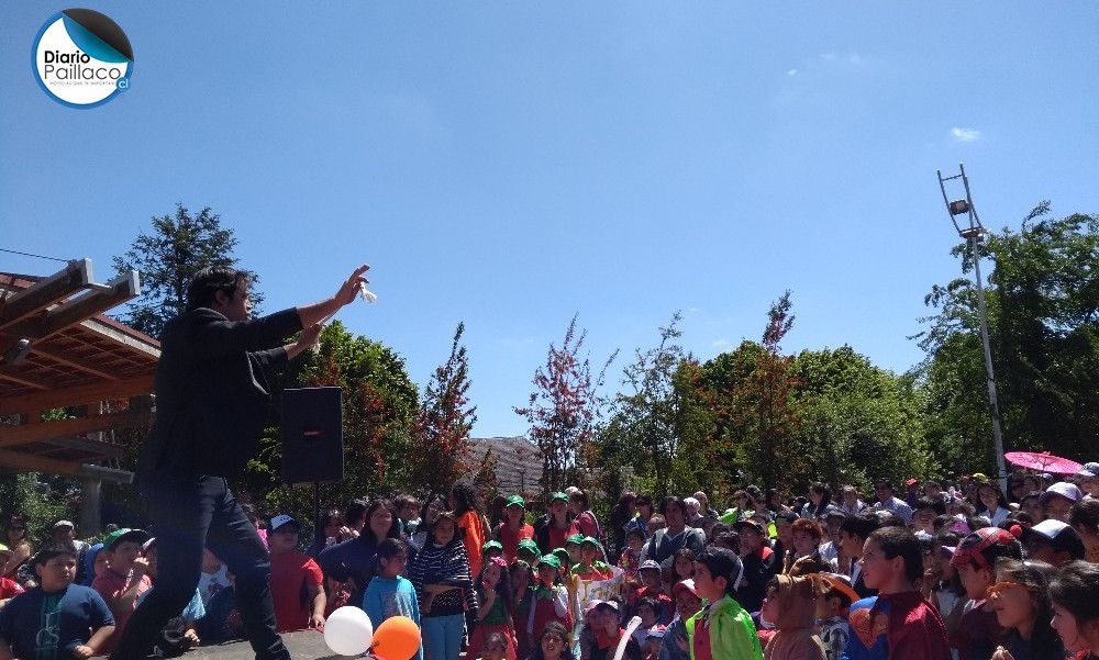 Paillaco celebró gran carnaval por derechos de la infancia y adolescencia