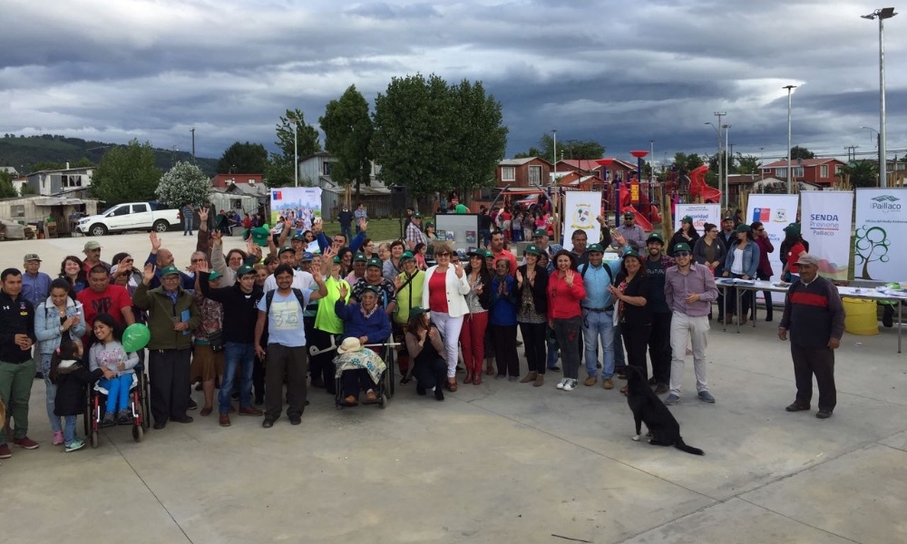 Familias del Barrio Norte de Paillaco constataron avances en la ejecución de obras de Quiero Mi Barrio