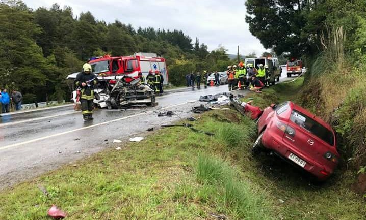 En libertad quedó conductor que causó fatal accidente en ruta Valdivia-Paillaco