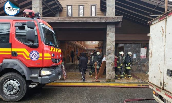 Activación de extintor causó alarma en céntrica galería de Paillaco