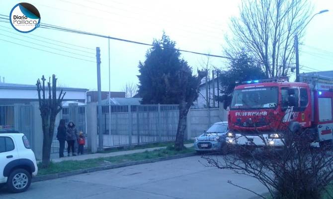 Humo en extractor obligó evacuación de jardín infantil Eluney de Paillaco