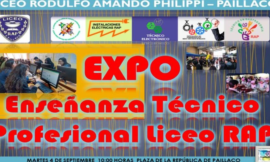 Liceo de Paillaco realizará Expo Enseñanza Técnico Profesional