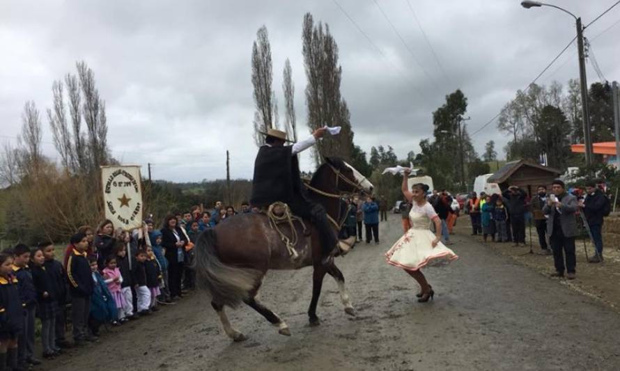¡A la chilena! Así celebró sector rural de Santa Rosa las Fiestas Patrias