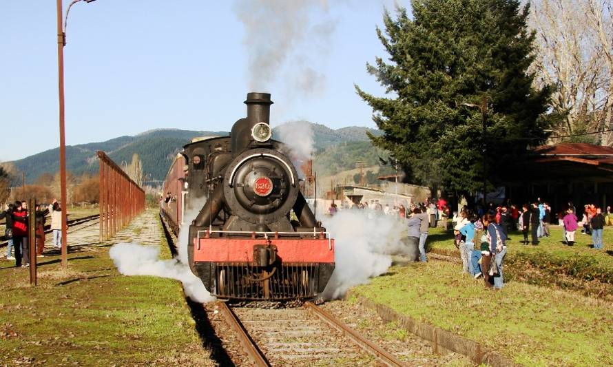 Tren Turístico “El Valdiviano” vuelve este sábado con un viaje de primavera