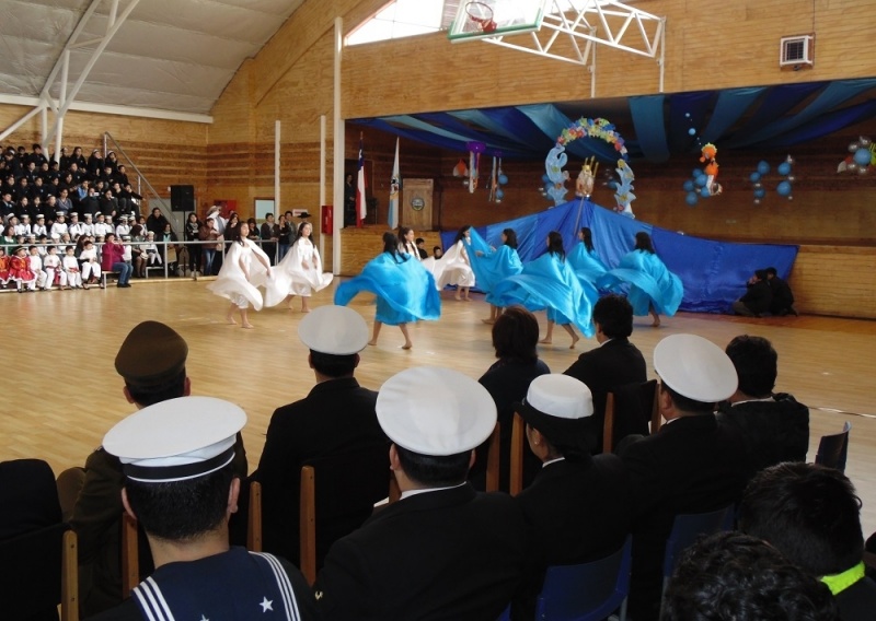 Escuela 21 de Mayo de Itropulli rindió homenaje a las Glorias Navales que le dan vida al establecimiento