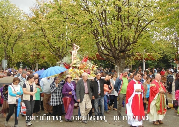 Cientos de fieles católicos festejaron la Fiesta de San Sebastián