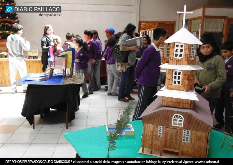 Estudiantes del Colegio Cardenal Raúl Silva Henríquez lucieron su talento en la Expo Maquetas 2014
