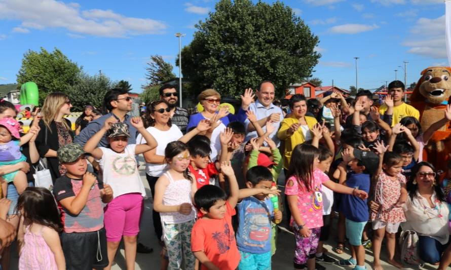 Familias del Barrio Norte de Paillaco celebraron finalización de intervención de Quiero Mi Barrio