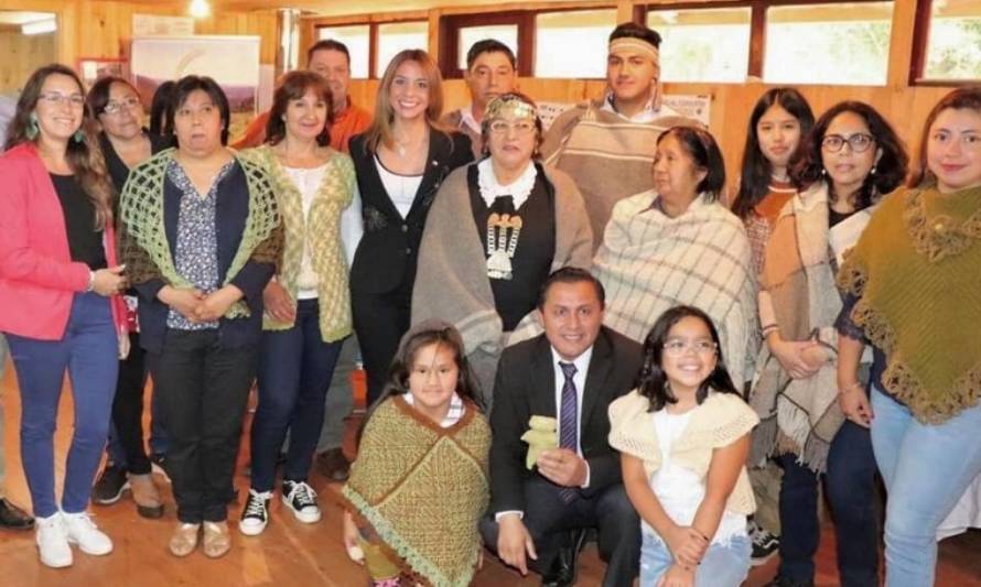 Proyecto "Tejiendo Juntas Un Entorno Más Equitativo" capacitó en telar mapuche a mujeres emprendedoras