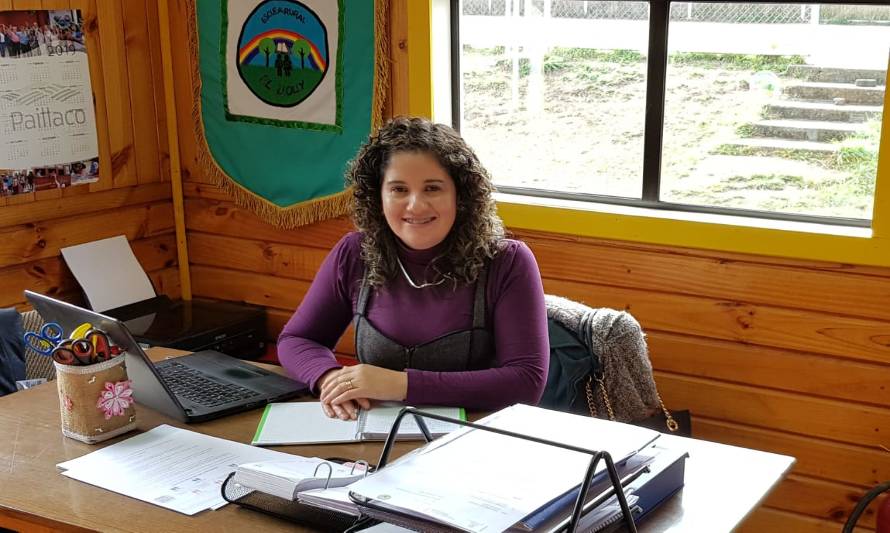 Giovanna Martínez: “Quiero que la comunidad de El Lloly se sienta identificada con su escuela”