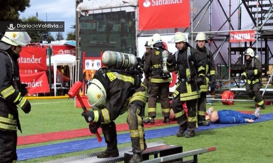 Compañías de Paillaco, La Unión y Valdivia compiten este sábado en desafío nacional de bomberos