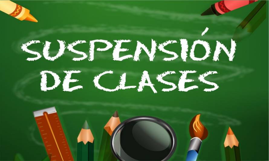DAEM: lunes 20 de mayo no hay clases de establecimientos municipales de Paillaco
