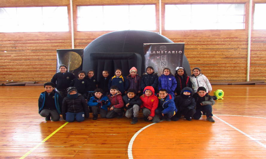 Estudiantes de la Escuela Rural 21 de Mayo disfrutaron de las actividades de ASTROKIDZ