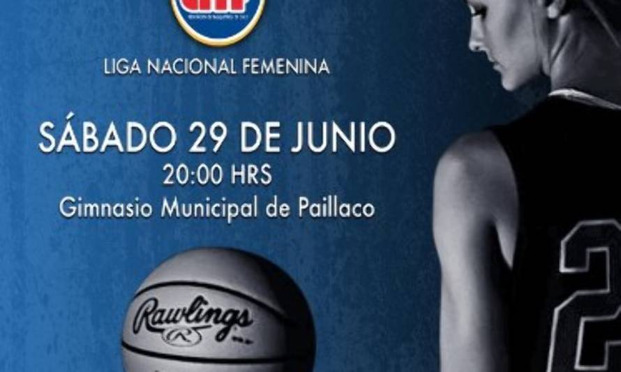 Este sábado 29: Paillaco se prepara para una intensa jornada de Básquetbol Femenino