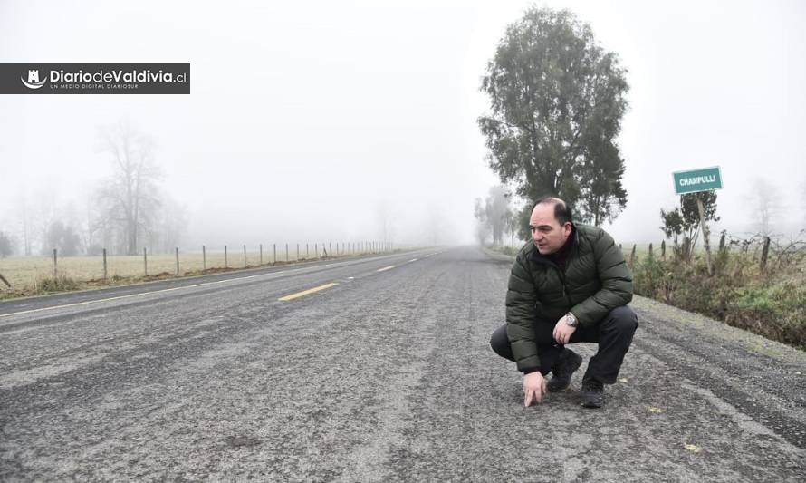 Avanza ruta asfaltada que conectará la Cuenca del Ranco con Puyehue