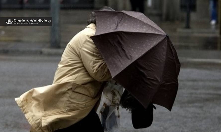 Decretan alerta meteorológica ante fuertes vientos y lluvias en Los Ríos