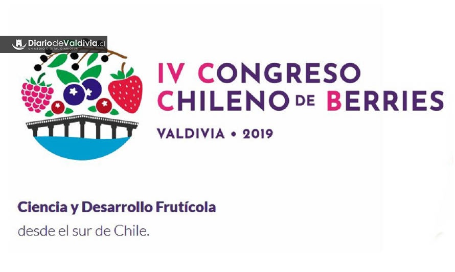 Valdivia será sede del 4to Congreso Chileno de Berries