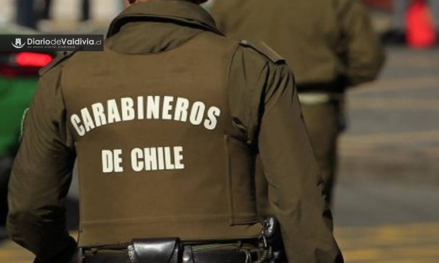 Un detenido por robo con violencia en local comercial de Valdivia