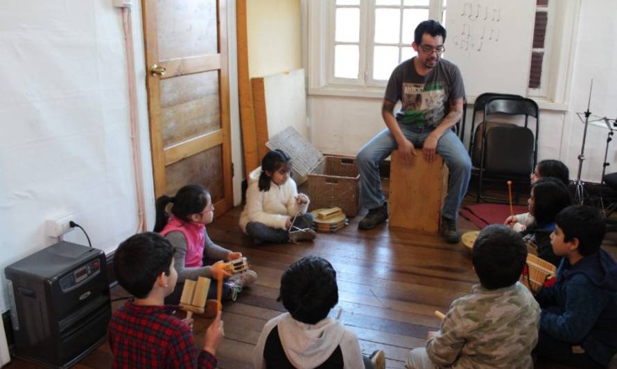 Con gran éxito comenzó “Imagina tu Música: Talleres formativos para Niños/as y Jóvenes de Valdivia”