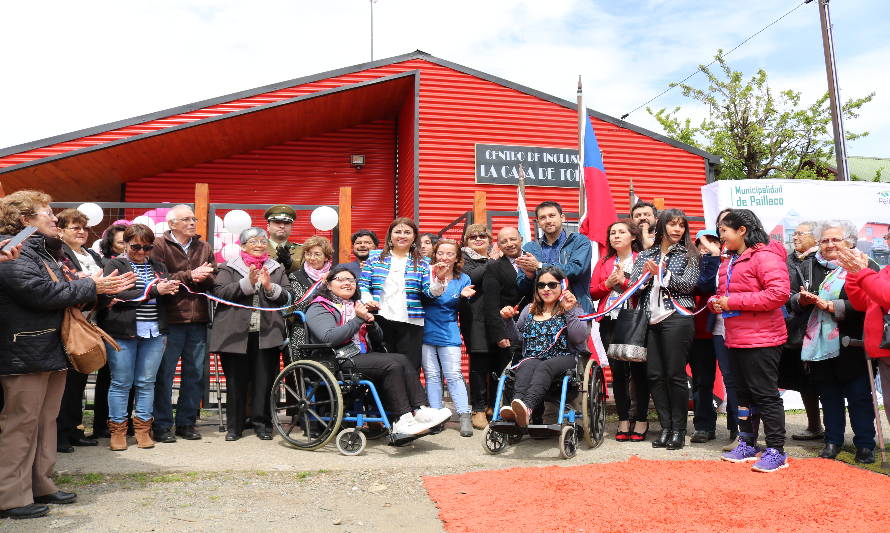 Municipio de Paillaco inauguró Sede de Inclusión “La Casa de Todos y Todas”