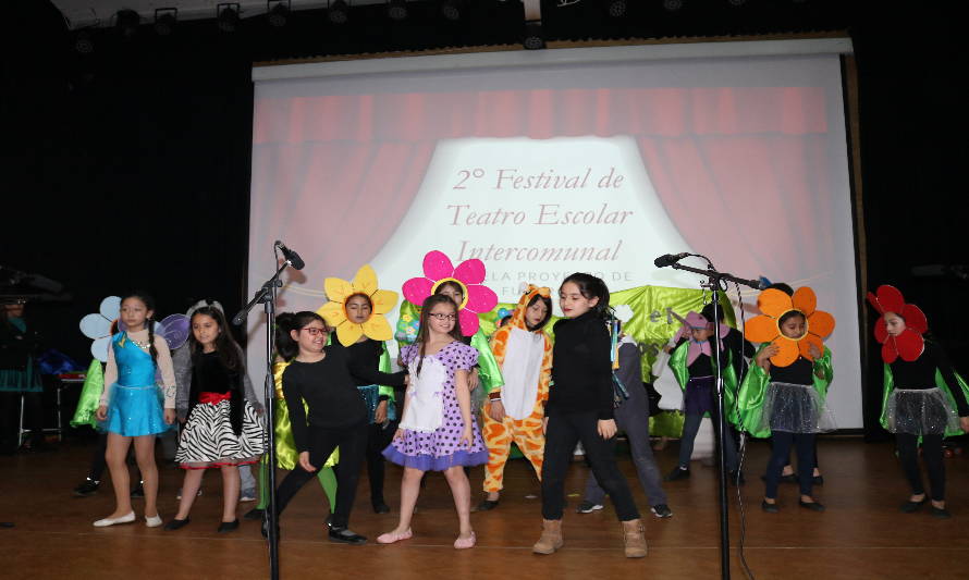 Escuela Proyecto de Futuro realizó exitosa segunda versión del Festival de Teatro Escolar 