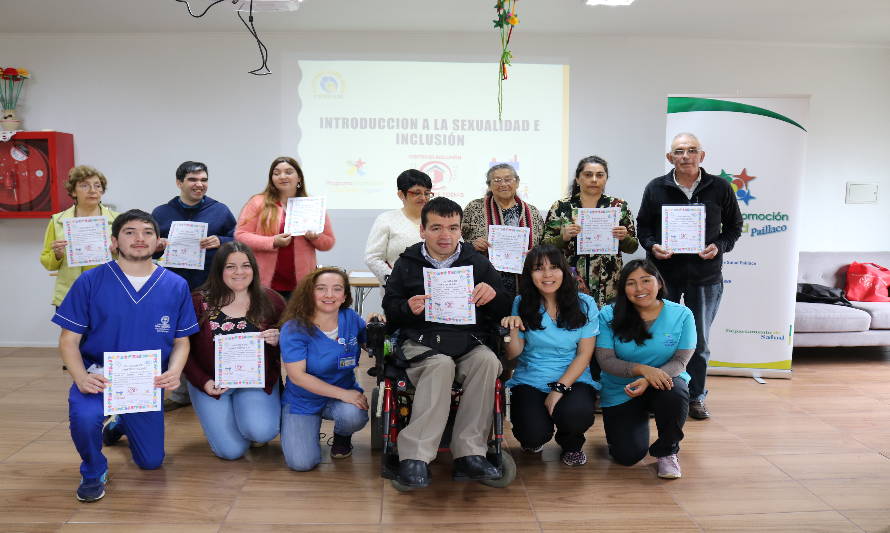 Centro de Inclusión de Paillaco realizó primer Taller de Introducción a la Sexualidad e Inclusión