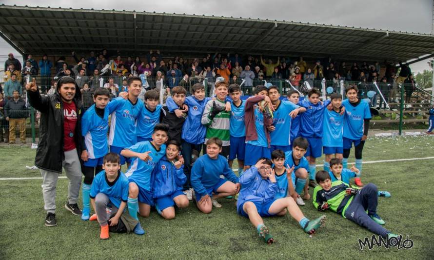 Selección de fútbol Sub-13 de Corral representará a Los Ríos en campeonato nacional de la categoría