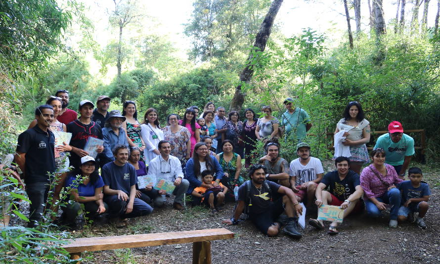 Agrupación Senderismo de Paillaco finalizó proyecto del Fondo de Protección Ambiental