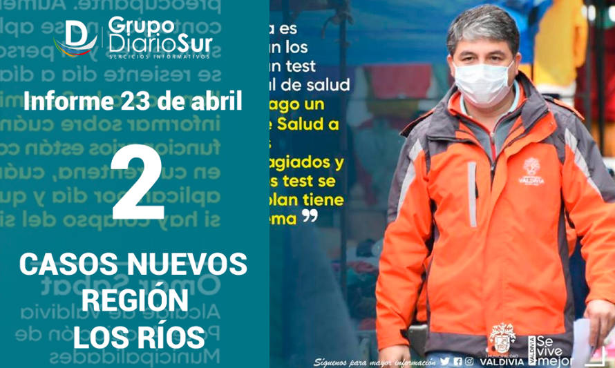 Informe Seremi Salud: 2 nuevos casos y dura respuesta a críticas del alcalde de Valdivia