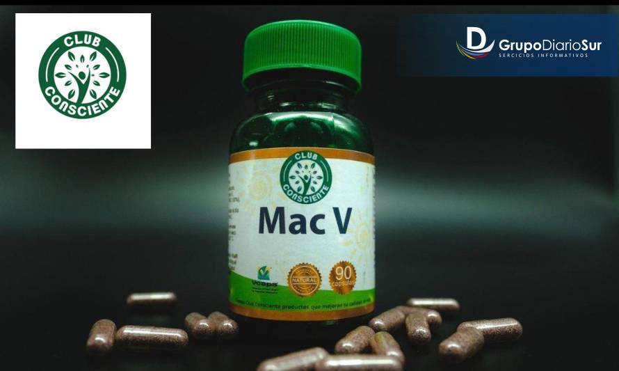 Llega MAC-V producto saludable de Tienda Club Consciente, de Los Lagos