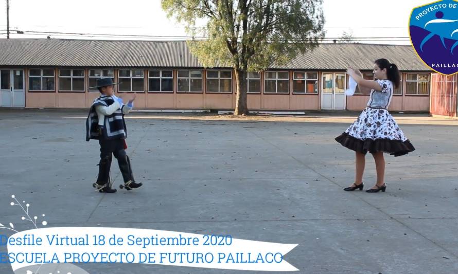 ¡Paillaco tuvo desfile! Actos virtuales marcaron la jornada del 18 de septiembre