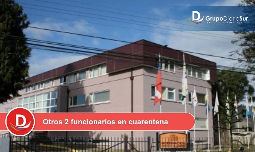 Confirman contagio de covid-19 en un funcionario de la Gobernación de Valdivia