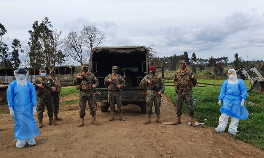 Cesfam de Paillaco junto a personal militar realizaron exitoso operativo fiscalizador en Pichirropulli
