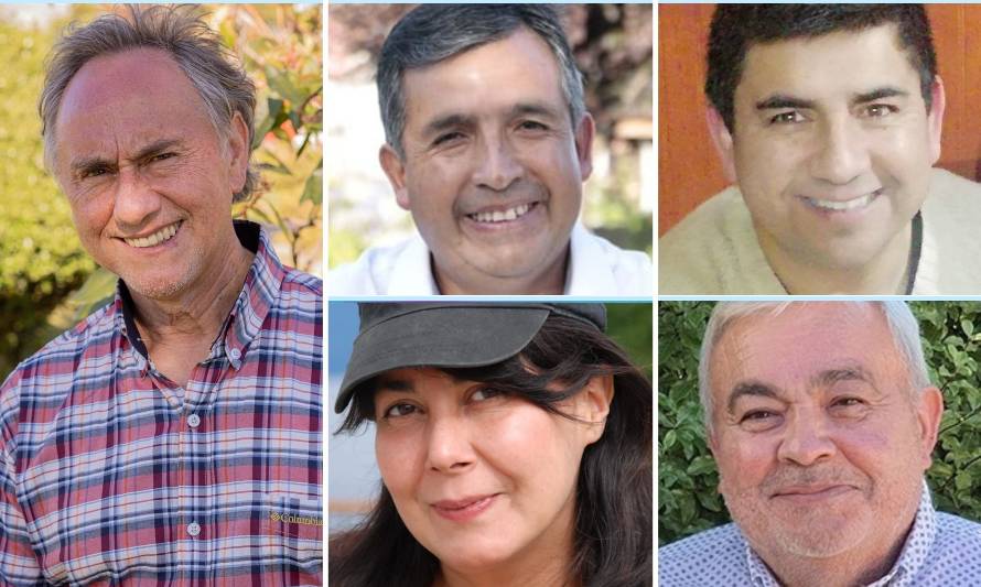 Cuatro candidatos buscan impedir reelección de Rolando Peña en Lanco